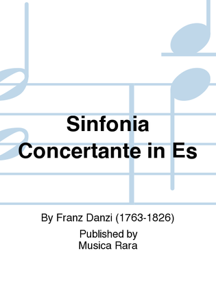 Book cover for Sinfonia Concertante in Eb major