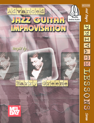 Book cover for Advanced Jazz Guitar Improvisation