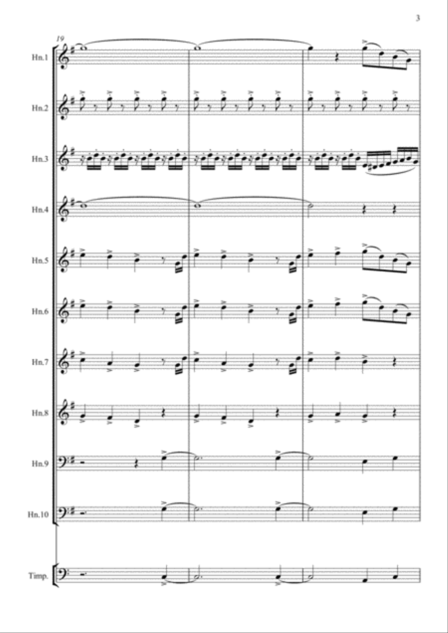 Go The Distance Large Ensemble scores gallery preview page 4