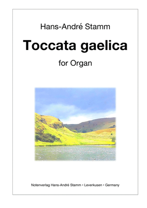 Book cover for Toccata gaelica for Piano