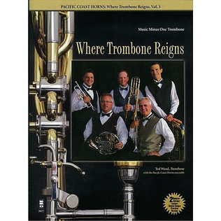Book cover for Pacific Coast Horns - Where Trombone Reigns, Vol. 3
