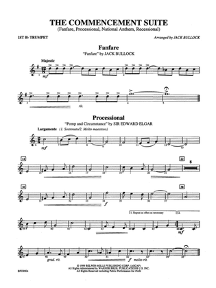 Commencement Suite: 1st B-flat Trumpet