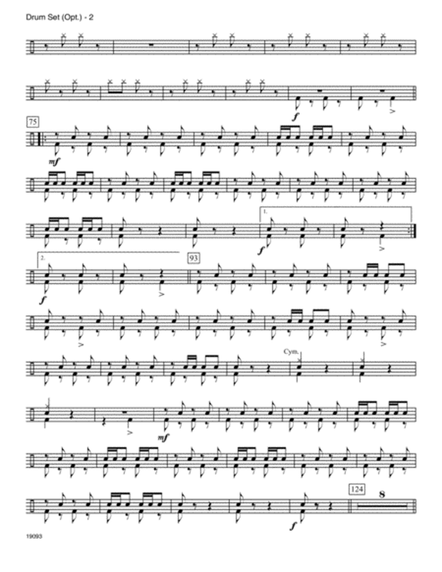 Tritsch-Tratsch Polka (Op. 214) - Drum Set