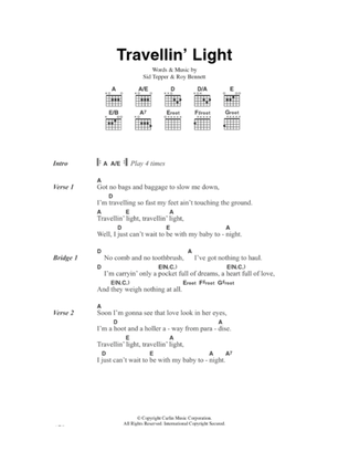 Travellin' Light