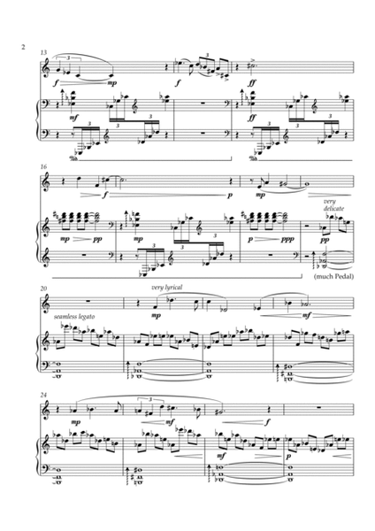 Carson Cooman : Lamentoso (2010) for trumpet and piano