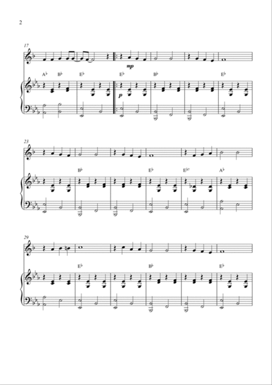 Bye Bye Love B-Flat Trumpet scores gallery preview page 2