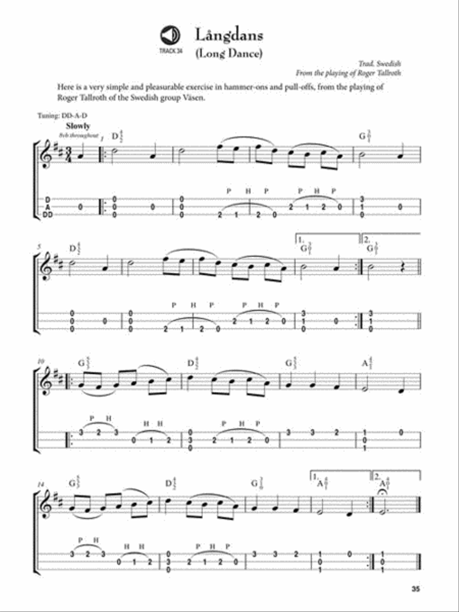 Music of the World for Mountain Dulcimer Guitar Tablature scores gallery preview page 6