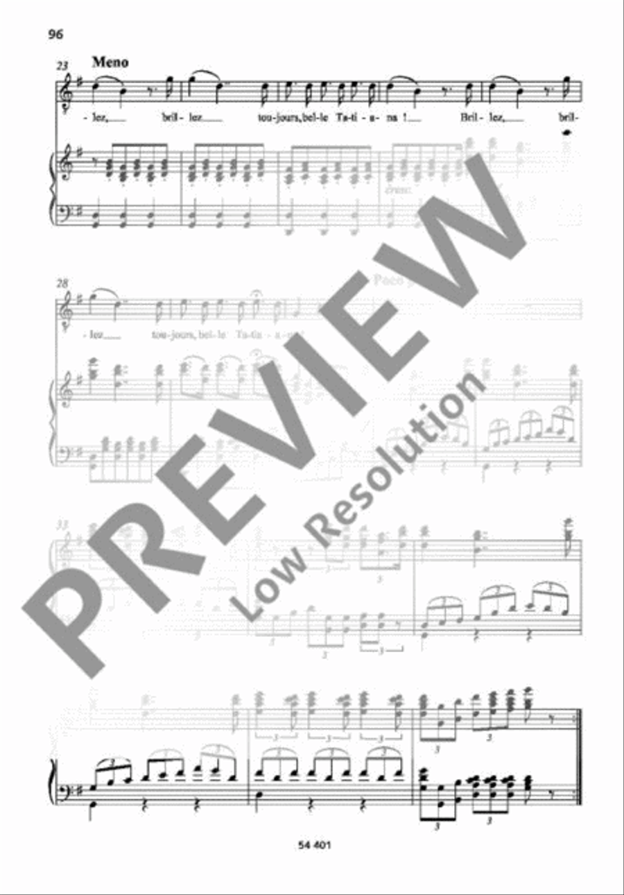 Air de Triquet Air de Triquet Tenor Voice scores gallery preview page 3