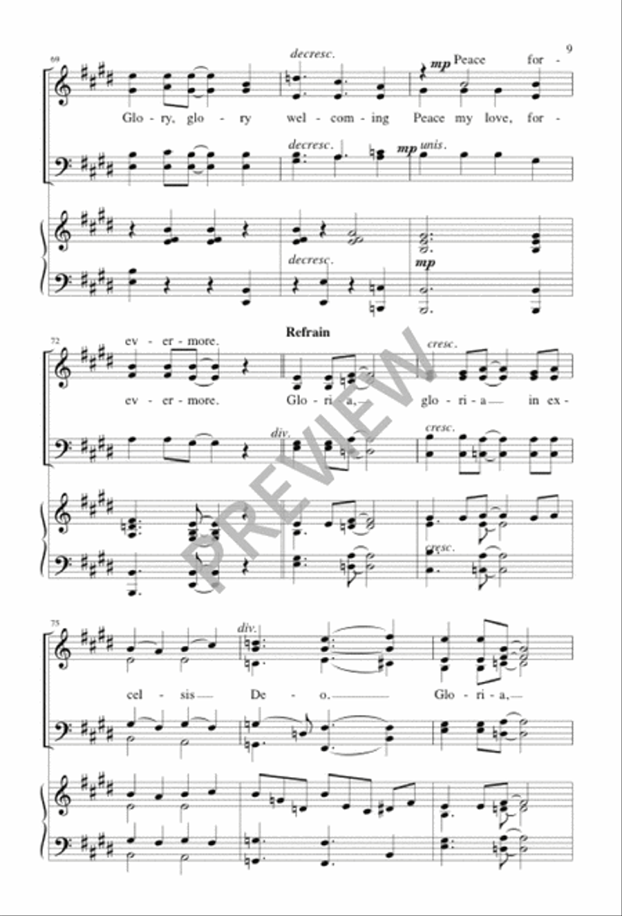 Like a Whisper in the Heart 4-Part scores gallery preview page 10