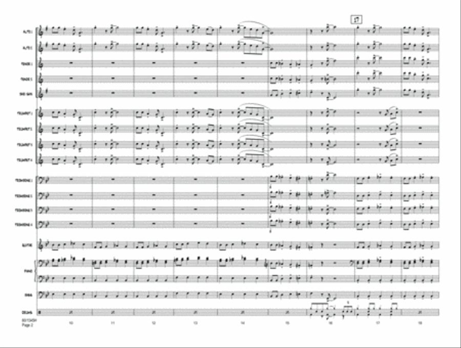 One for the Mooch One for the Mooch Jazz Ensemble scores gallery preview page 4