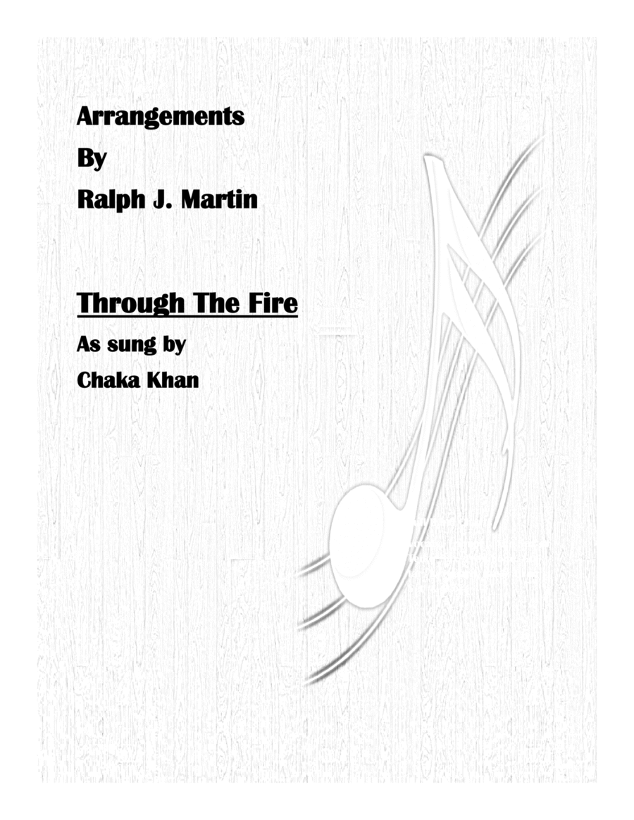 Through The Fire Jazz Ensemble scores gallery preview page 1