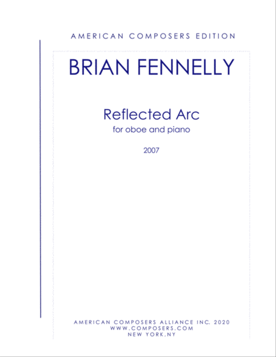 [Fennelly] Reflected Arc Piano scores gallery preview page 1
