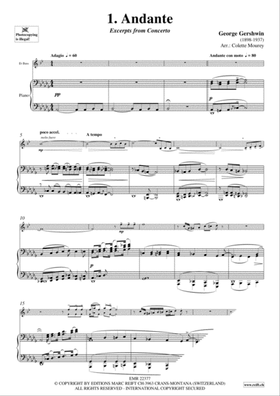 Gershwin 20 Greatest Hits Voice Solo scores gallery preview page 3