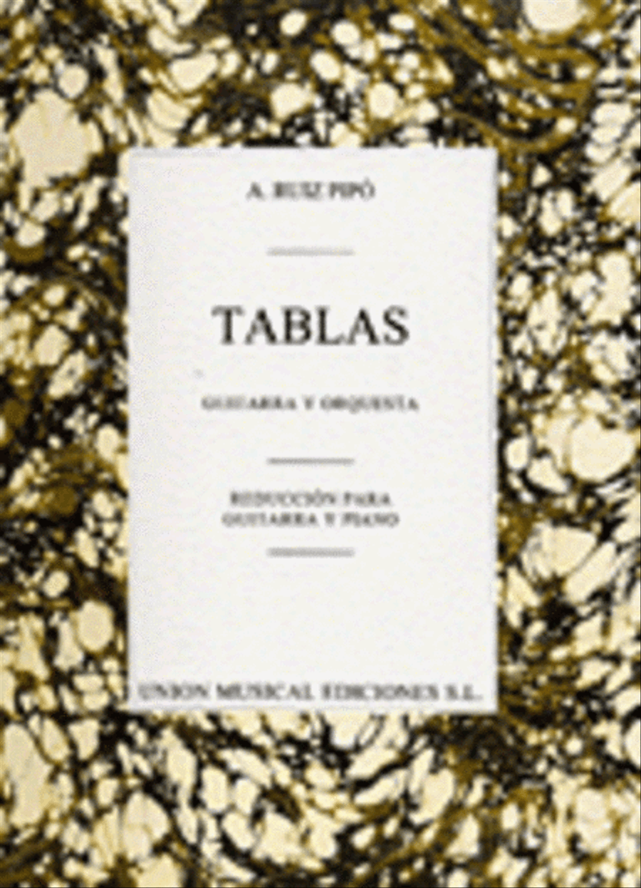Ruiz-Pipo: Tablas Acoustic Guitar scores gallery preview page 1