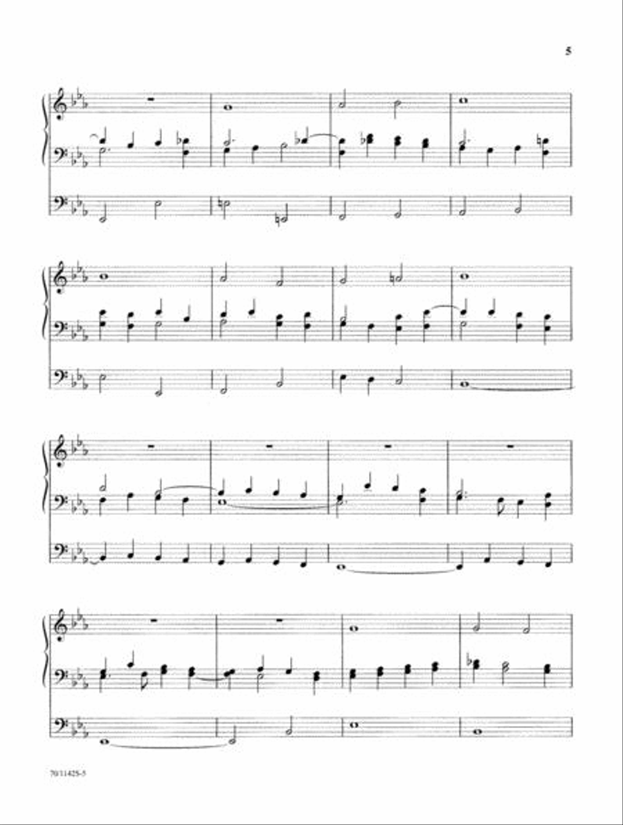 Hymn Meditations for Organ Organ Solo scores gallery preview page 5