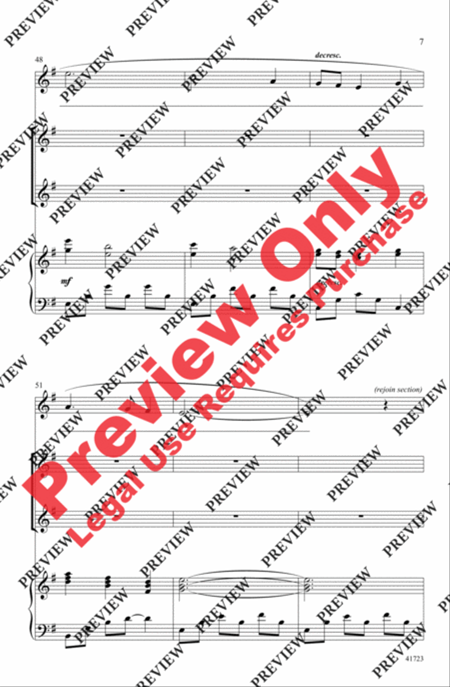 Winter Sings Her Song Winter Sings Her Song Women's Choir scores gallery preview page 7