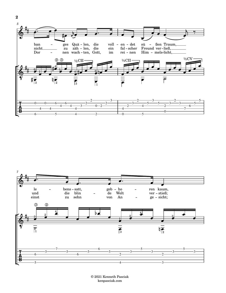 Litany (for Voice and Guitar) Litany (for Voice and Guitar) Acoustic Guitar scores gallery preview page 4