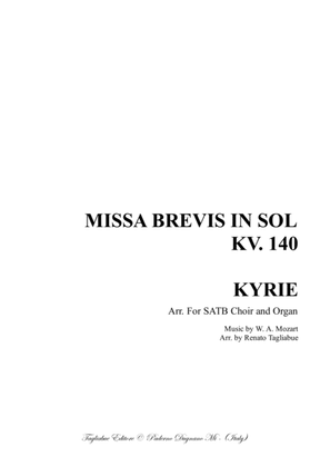 Book cover for MISSA BREVIS in G major - KV 140 - 1 KYRIE