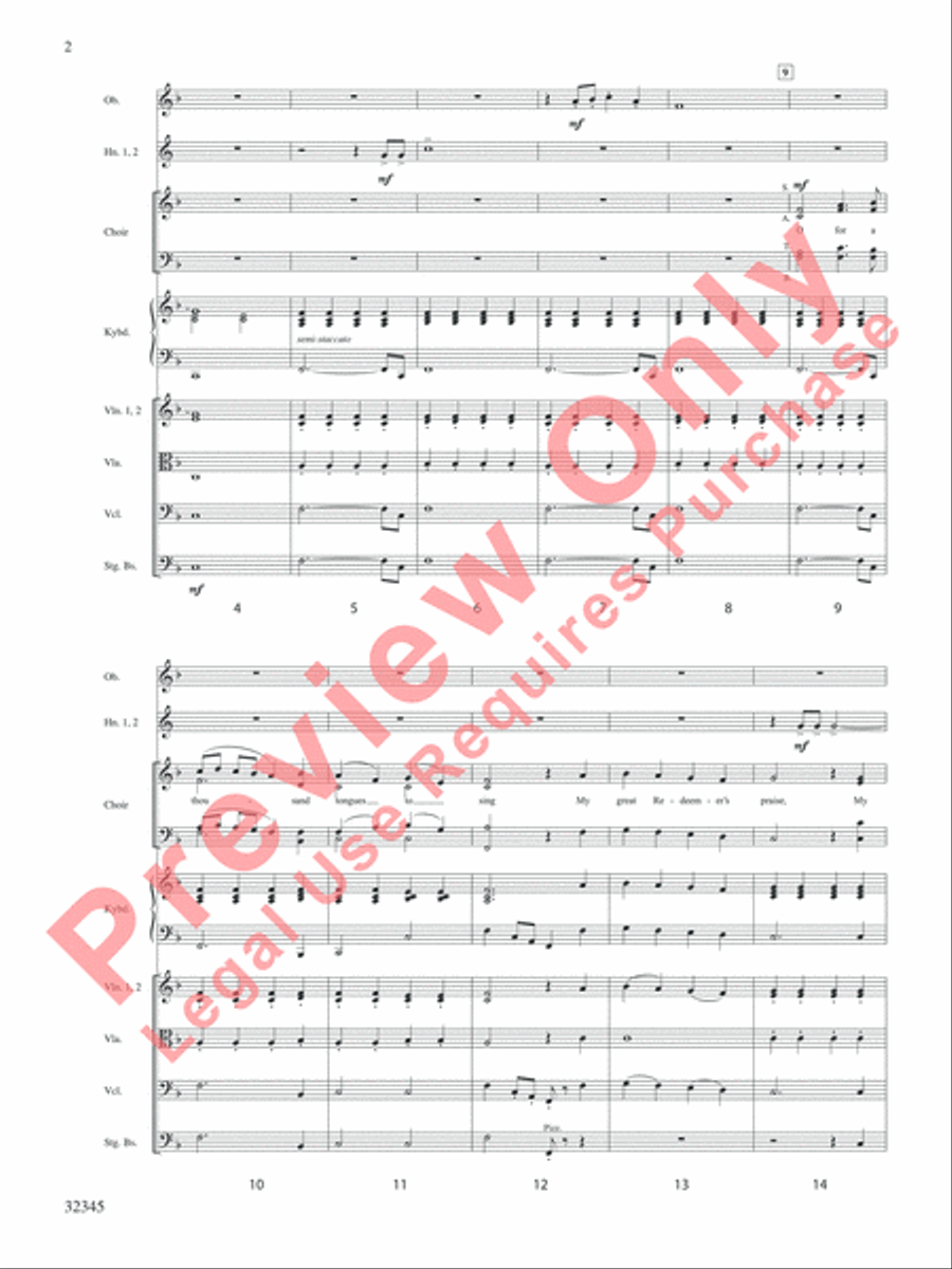 My Great Redeemer's Praise Choir scores gallery preview page 3