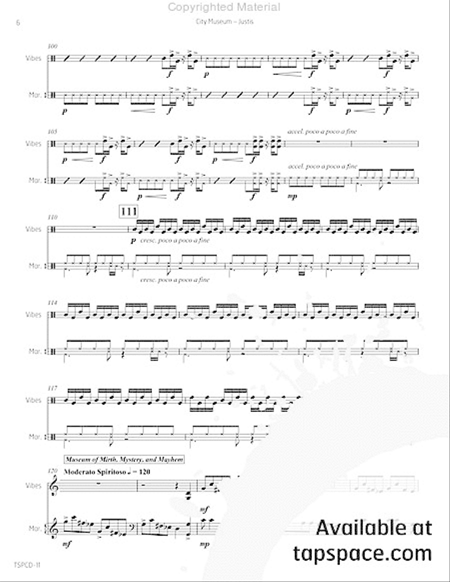 City Museum Drums scores gallery preview page 11