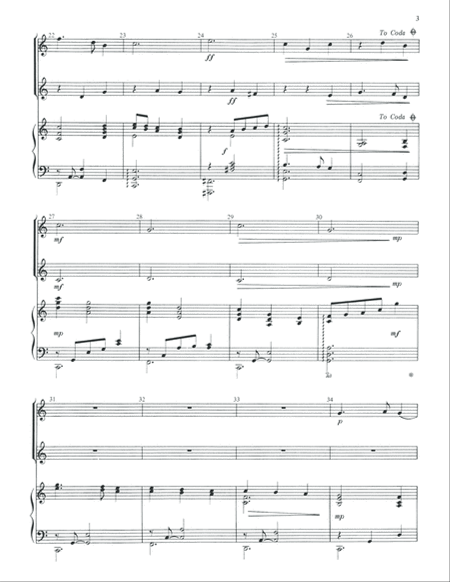 Five Duets for Christmas Five Duets for Christmas Percussion scores gallery preview page 5