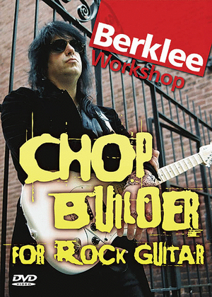 Book cover for Chop Builder for Rock Guitar