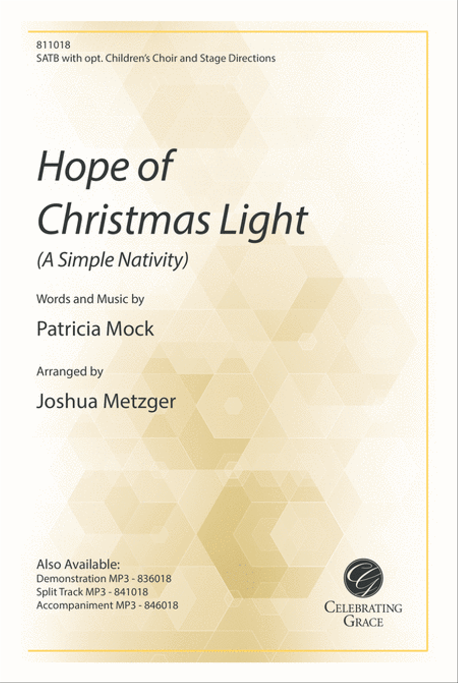 Hope of Christmas Light 4-Part scores gallery preview page 1