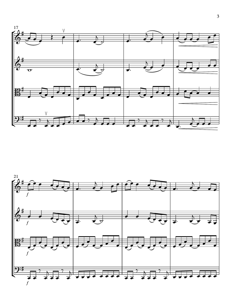 I Want It That Way String Quartet scores gallery preview page 3
