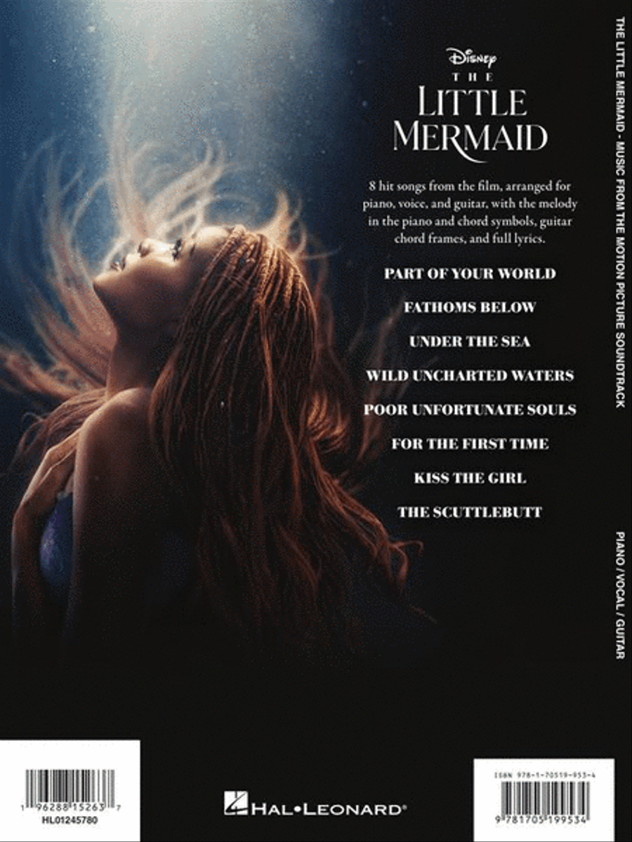 The Little Mermaid The Little Mermaid Piano, Vocal, Guitar scores gallery preview page 9