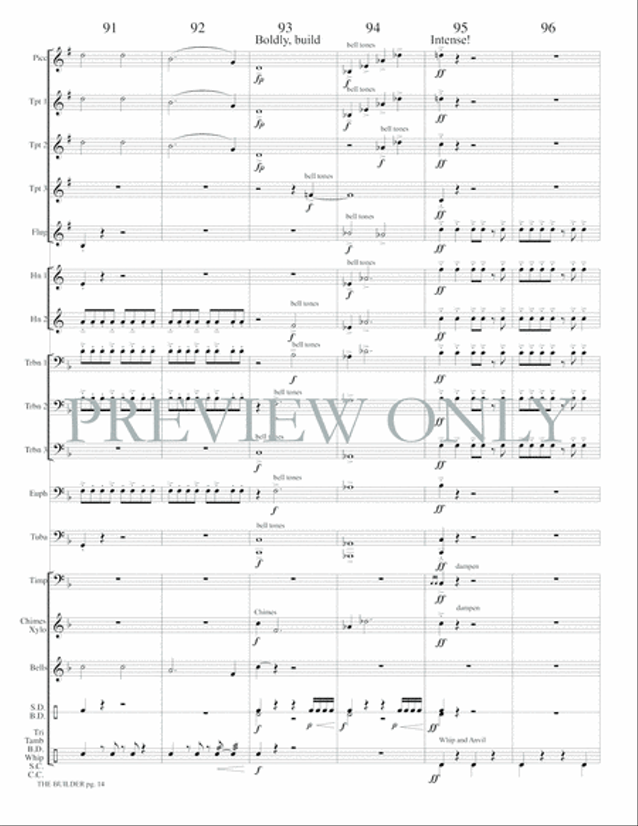 The Builder Small Ensemble scores gallery preview page 16