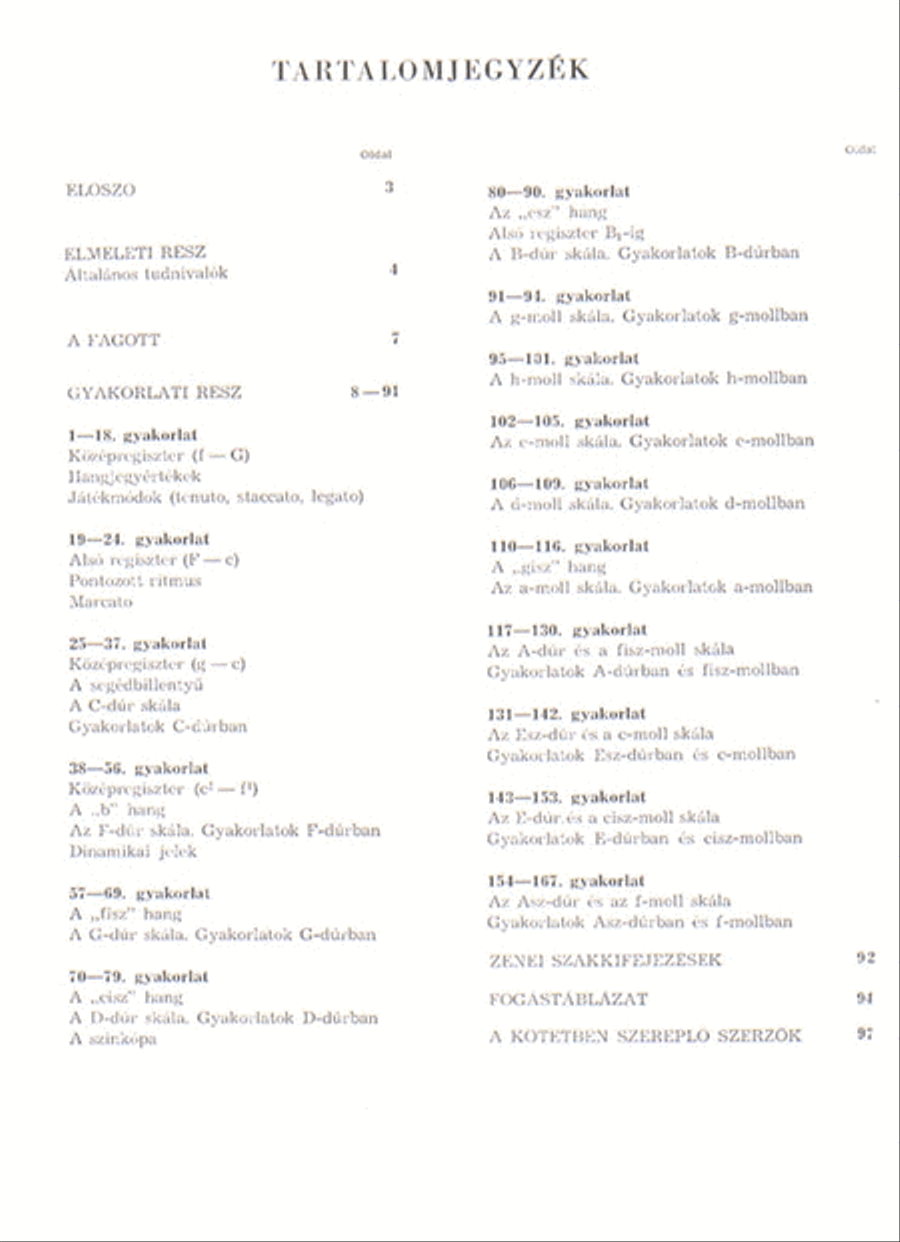 Fagottschule I Bassoon Solo scores gallery preview page 2