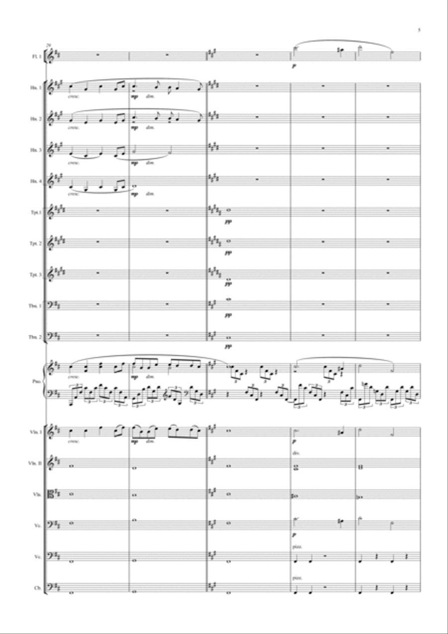 Atonement Suite Full Orchestra scores gallery preview page 5