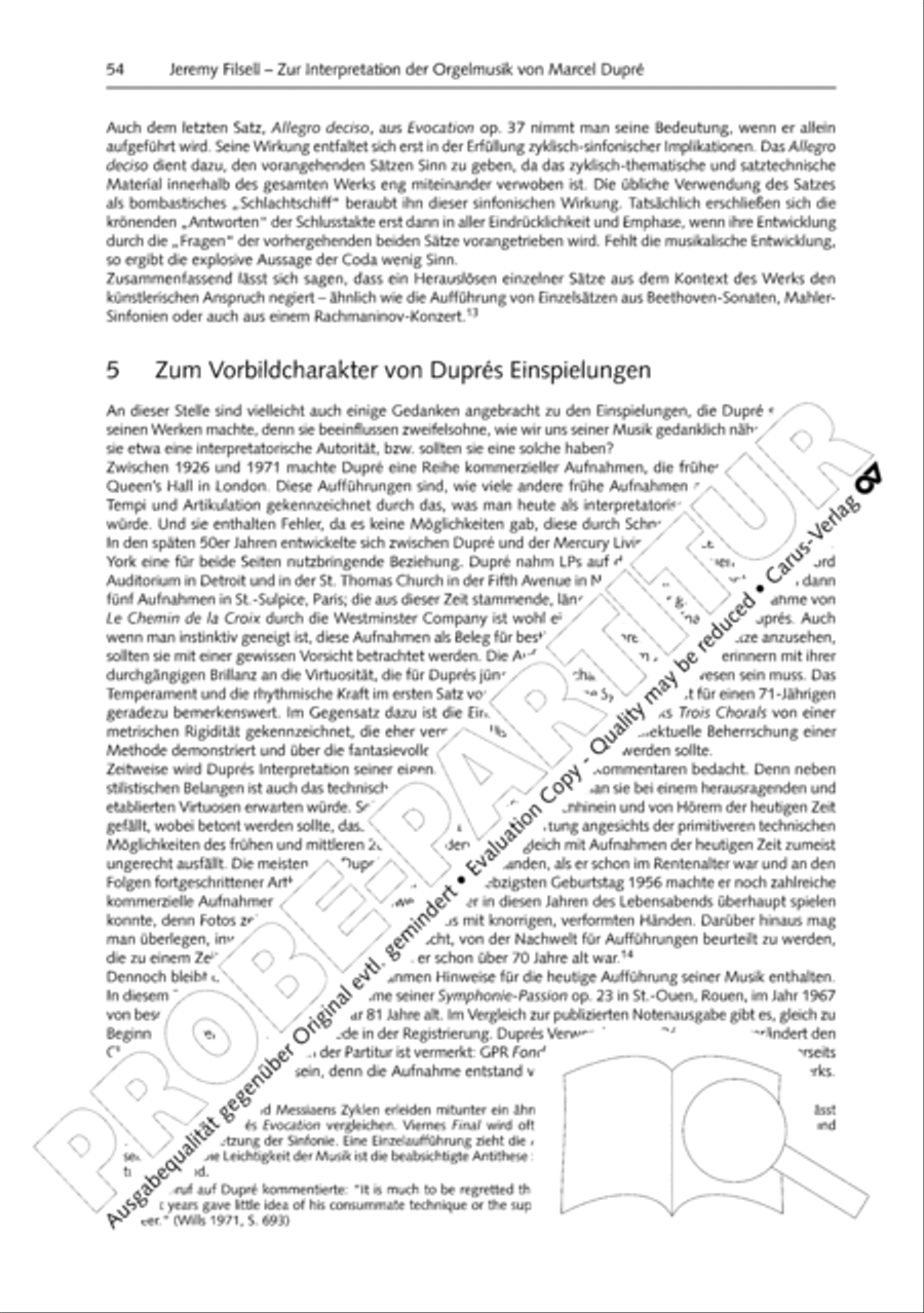 Orgelschule zur historischen Auffuhrungspraxis Organ Solo scores gallery preview page 55