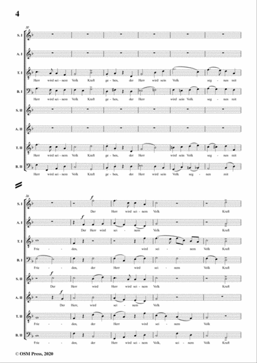 Brahms-Fest-und Gedenksprüche,Op.109,for A Cappella 4-Part scores gallery preview page 6