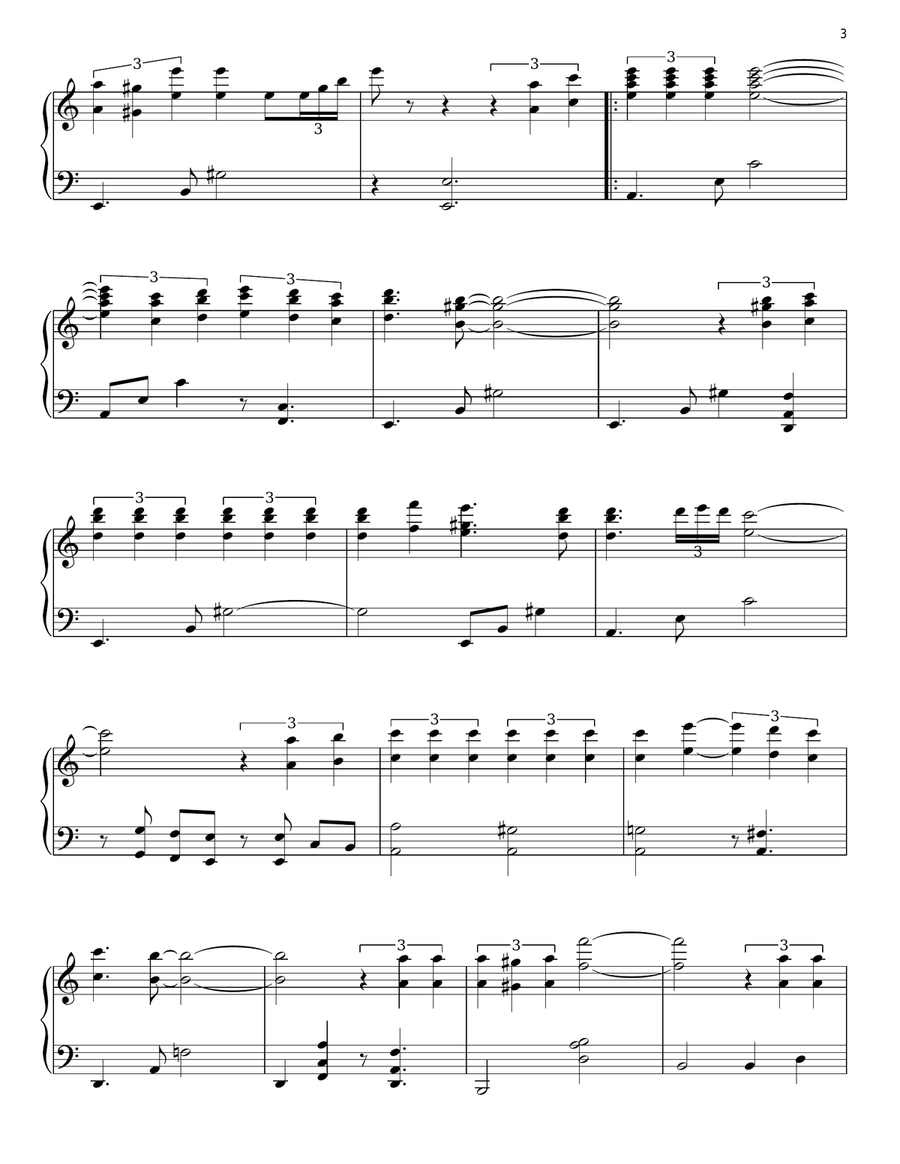 Apasionada Piano Solo scores gallery preview page 3