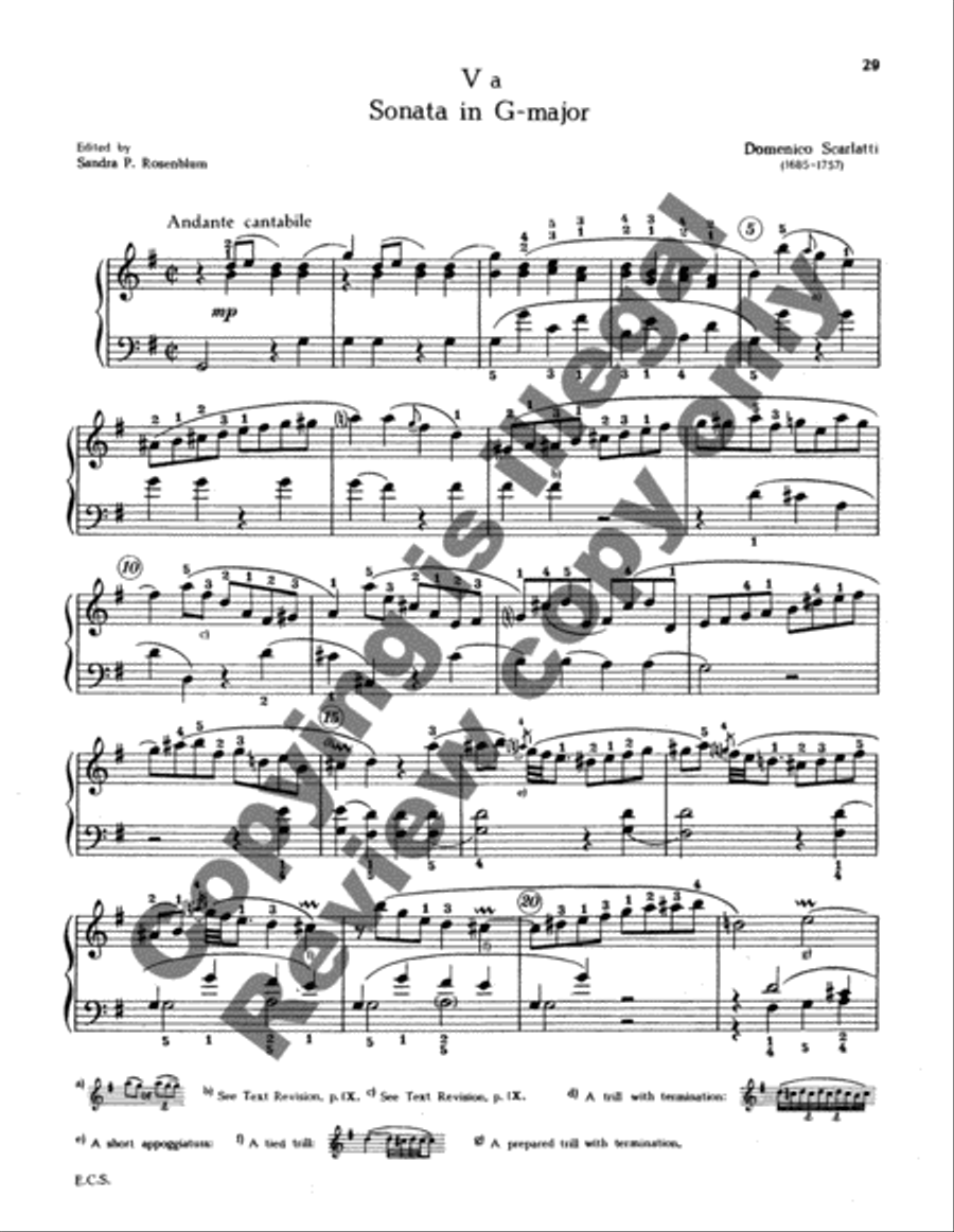 Five Pairs of Sonatas Five Pairs of Sonatas Harpsichord scores gallery preview page 13