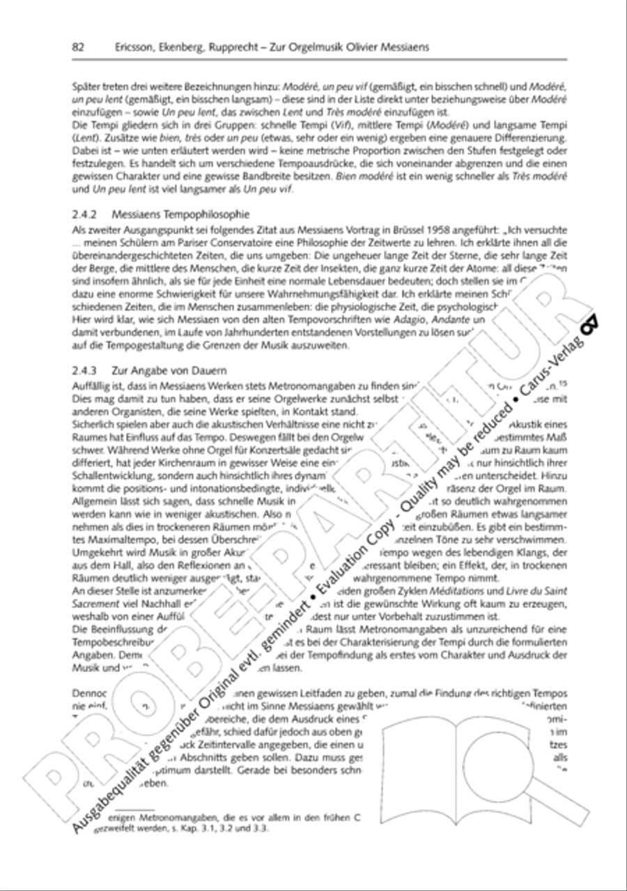 Orgelschule zur historischen Auffuhrungspraxis Organ Solo scores gallery preview page 83