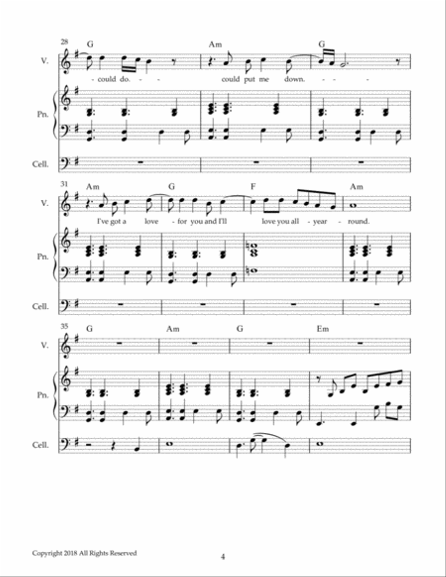 I've Got a Feeling PVG I've Got a Feeling PVG Small Ensemble scores gallery preview page 4