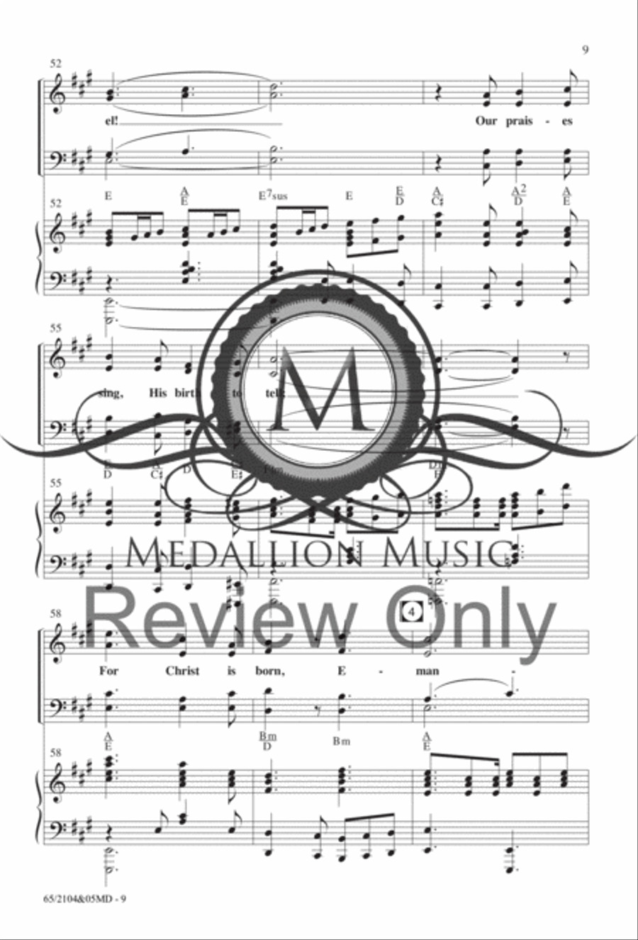 Love Made a Way - SATB with Performance CD 4-Part scores gallery preview page 10