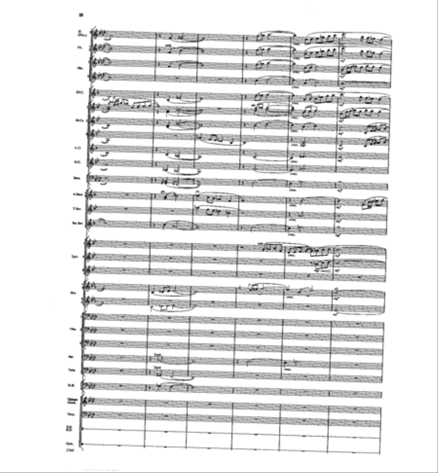 Symphonic Scenario Symphonic Scenario Concert Band scores gallery preview page 17