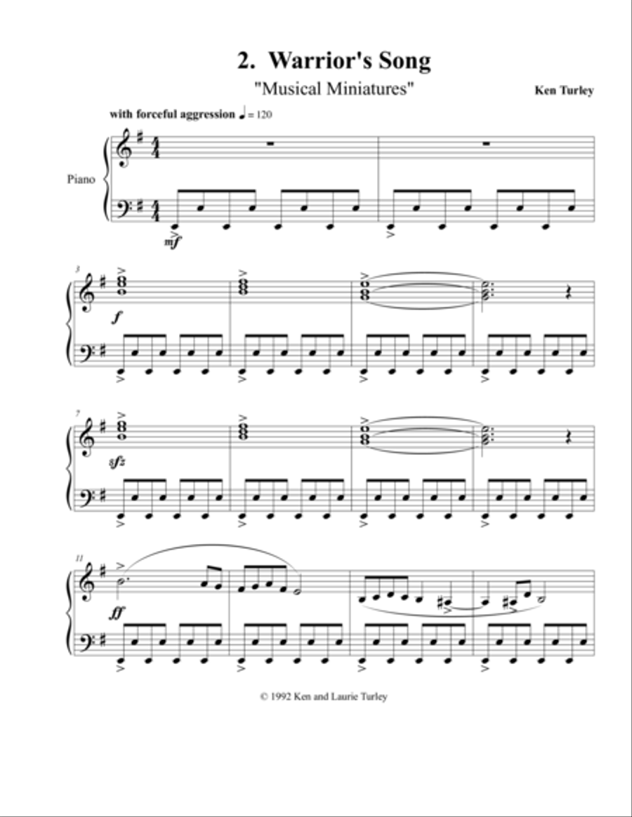 Musical Miniatures 2. 