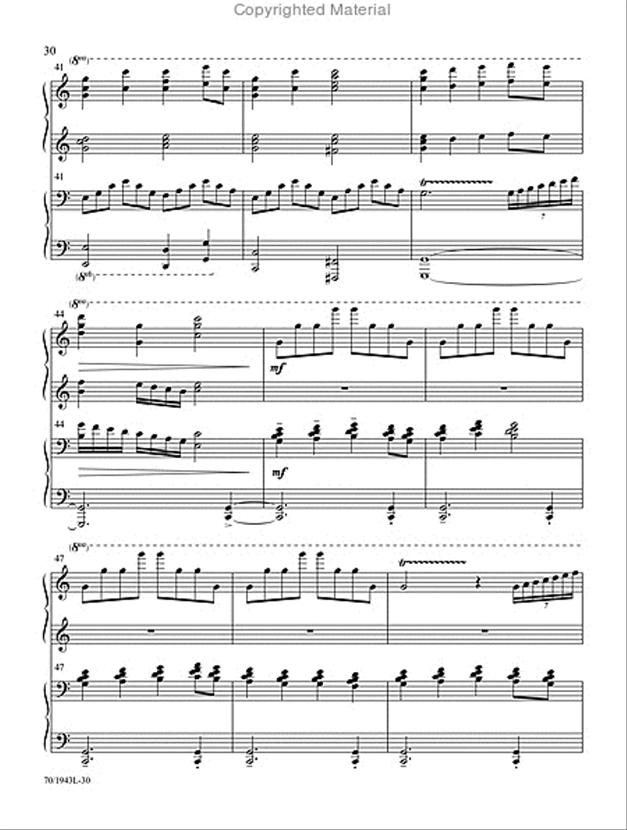 News of Great Joy! News of Great Joy! Piano Duet scores gallery preview page 19