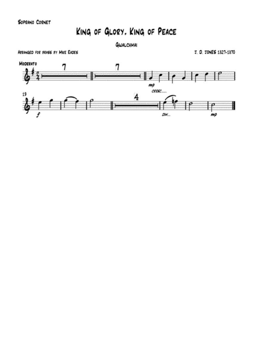 Gwalchmai - Hymn tune arranged for brass band image number null