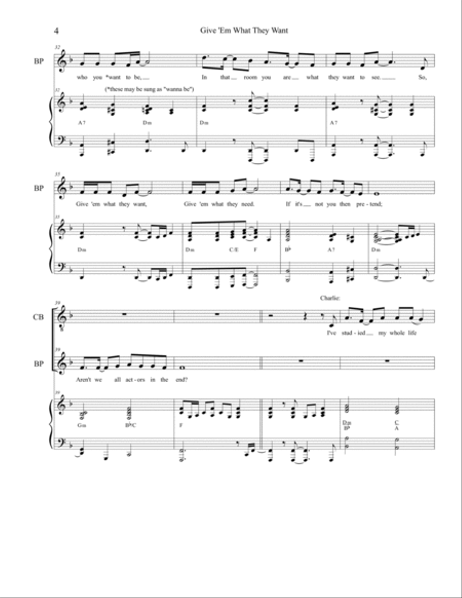 Give 'Em What They Want Give 'Em What They Want Small Ensemble scores gallery preview page 4