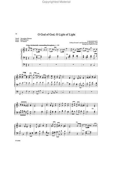 Eleven Compositions for Organ, Set VII image number null