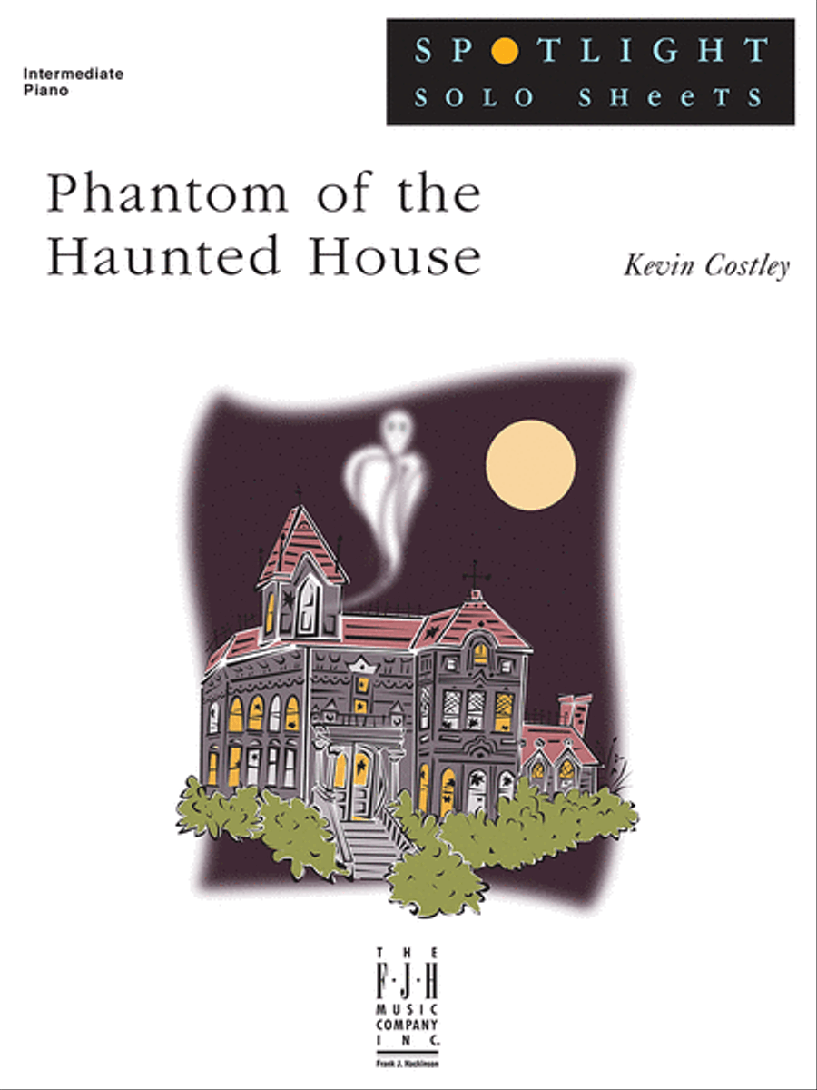 Phantom of the Haunted House Piano Solo scores gallery preview page 1