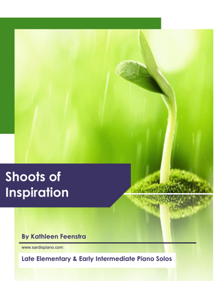 Book cover for Shoots of Inspiration: Digital Piano Book