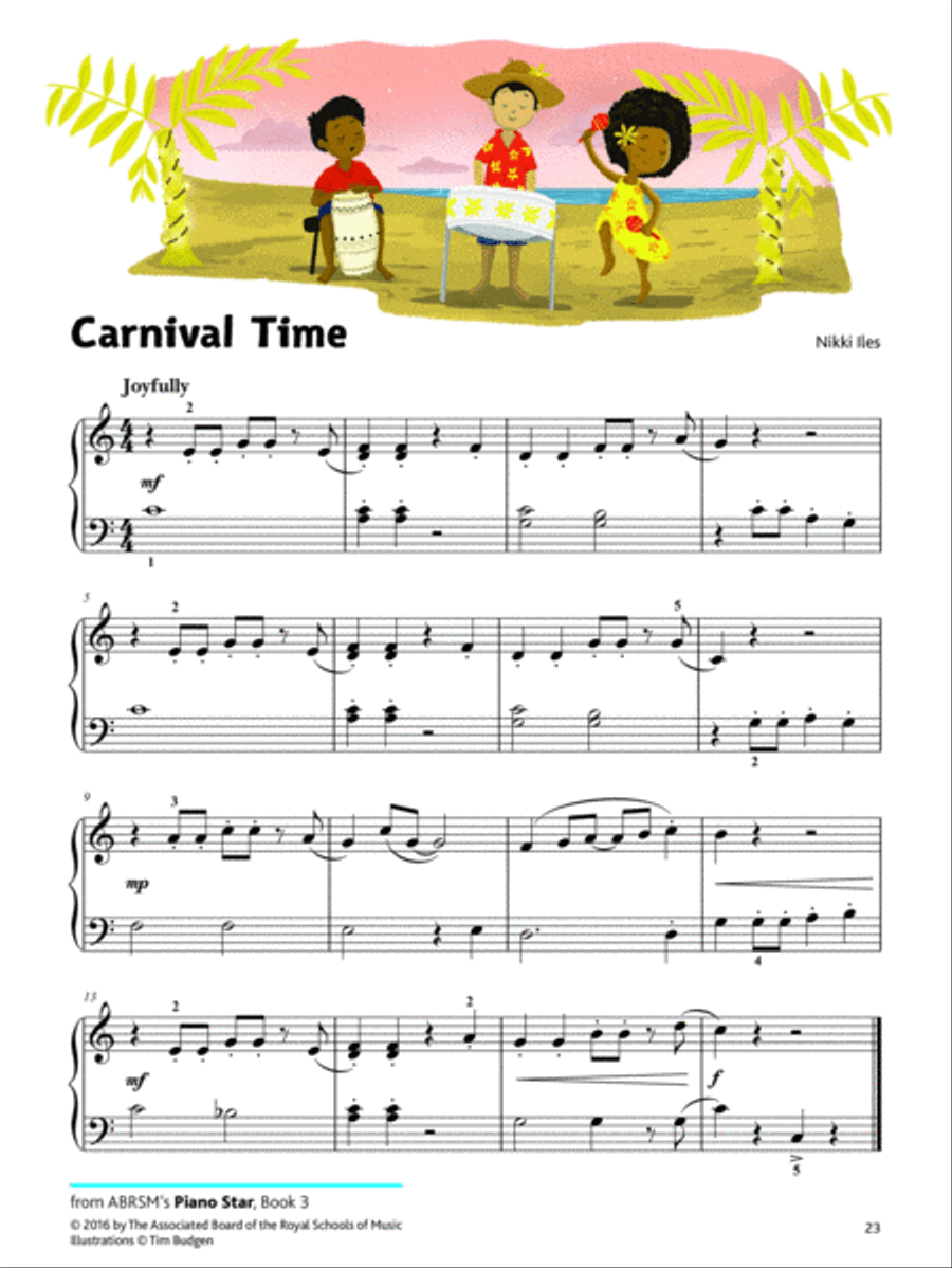 Piano Star, Book 3 Piano Star, Book 3 Piano Method scores gallery preview page 2