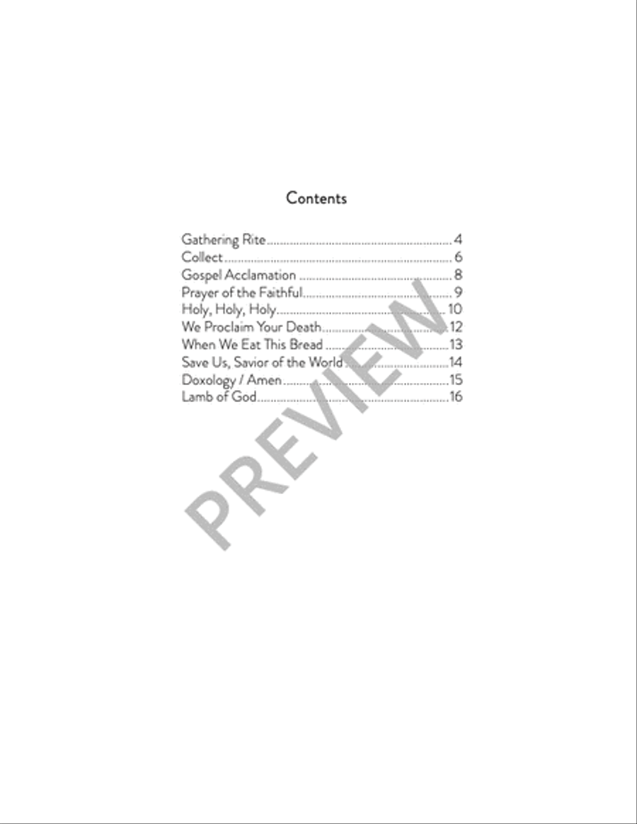 Missa de Lumine - Guitar edition Guitar scores gallery preview page 5