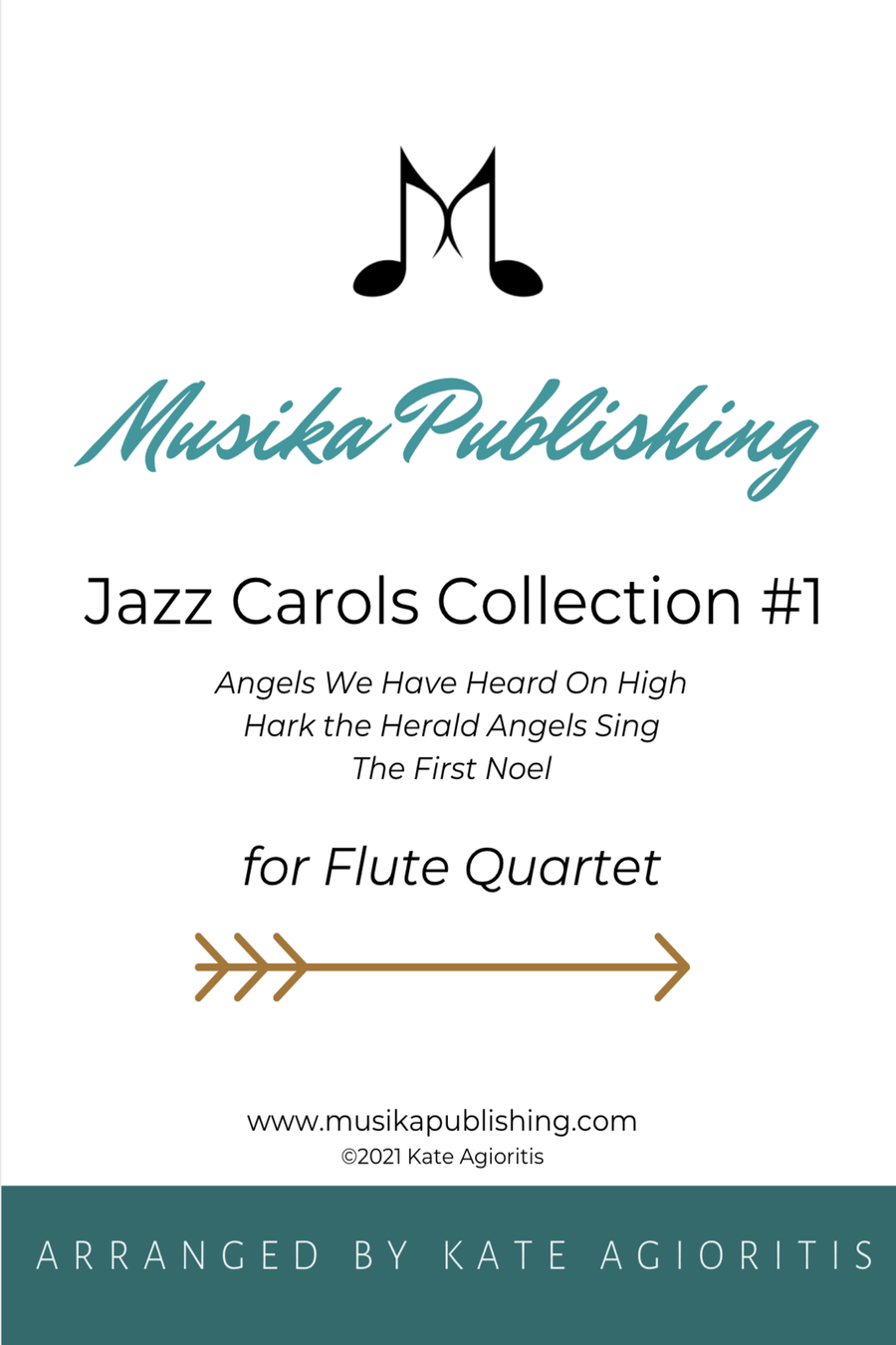 Jazz Carols Collection for Flute Quartet - Set One Flute Quartet scores gallery preview page 1